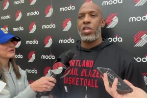 比盧普斯談楊瀚森：他上半場(chǎng)有點(diǎn)掙扎，但突然就爆發(fā)，像火箭一樣起飛