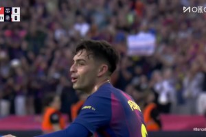 梅西附體！佩德里禁區(qū)游龍低射破門，巴薩1-0領(lǐng)先赫羅納！