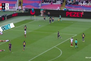 神鋒勞霍 補時絕殺！德容傳中，阿勞霍搶點破門絕殺赫羅納！