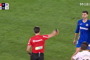 【集錦】西甲-姆巴佩制勝維尼修斯替補造兩紅 皇馬1-0九人赫塔費