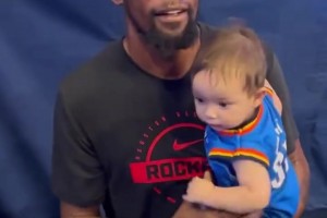 杜蘭特這帶娃天賦如何？