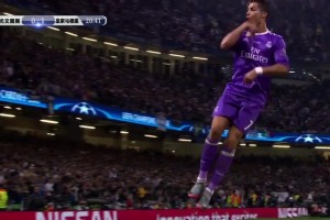 17年歐冠決賽C羅3場歐冠決賽破門！詹俊解說高呼：球王C羅！