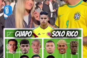 西班牙美女球迷：白人球員帥氣有錢(qián)，而黑人球員只有錢(qián)