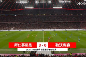 【集錦】德甲-格納布里破門(mén)杰克遜建功 拜仁3-0勒沃庫(kù)森5分領(lǐng)跑