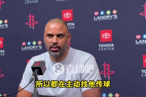 烏度卡：隊(duì)員們開始了解KD打法&主動找他傳球！我也鼓勵這樣做