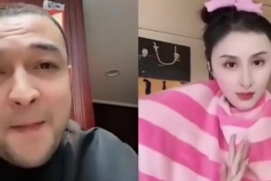 勁爆！名場面！西熱不滿妻子擦邊直播：把你攆出家門就不好辦了~