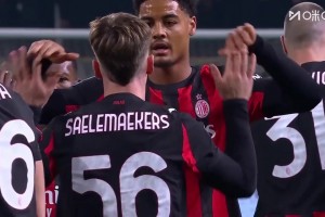 米蘭客場取得領先！薩56外圍遠射貼地斬破門！鈴木彩艷撲救不及！