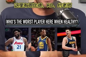 這六位中都健康情況下 哪位球星水平最差？