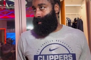 快船3勝7負！哈登：我們無法保持陣容穩(wěn)定性！有的人之前都沒打