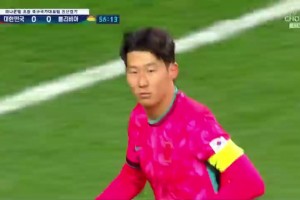 亞洲一哥無解腳法！孫興慜十分角任意球打破僵局