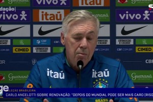 安切洛蒂：內(nèi)馬爾在可能入選世界杯，他有六個(gè)月時(shí)間入選最終名單