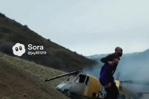 那天墜機(jī)多少科密期待的畫(huà)面？AI制作科比&GIGI死里逃生