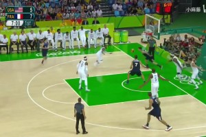超級投籃機器！奧運名場面：克萊無解三分轟死法國男籃！