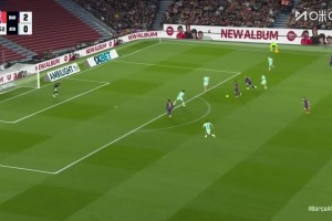 巴薩3-0領(lǐng)先！埃里克·加西亞搶斷后直塞，費(fèi)爾明破門