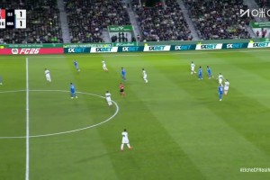 又是舊將！阿爾瓦羅晃開防守后推死角，皇馬再次落后