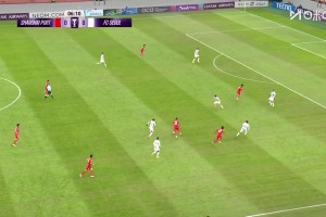 海港這球太可惜了??蒯紀(jì)聞絕妙直塞 李新翔射門太正失良機(jī)