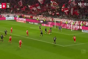 高級貨???！迪亞斯倒地送助攻，格雷羅破門，拜仁1-1圣保利