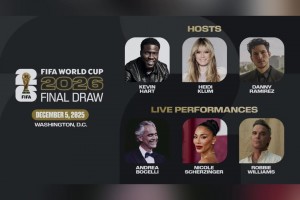 看世界杯決賽抽簽儀式的陣容，網(wǎng)友：趕快別讓美國(guó)舉辦了