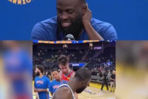 原來追夢(mèng)兒子還是切特的粉絲，昨日雷勇賽后，跑去和切特見面