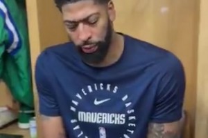 明天背靠背打火箭！濃眉賽后表示：我的膝蓋沒事~