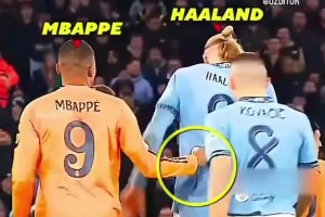 世界杯的焦點(diǎn)之戰(zhàn)！名場(chǎng)面：姆巴佩和哈蘭德惺惺相惜的時(shí)刻！