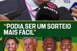 安切洛蒂：抽簽可能會(huì)比較容易，但目標(biāo)是拿到小組第一！