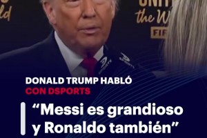 特朗普：我熱愛(ài)阿根廷，我認(rèn)為梅西做得非常出色，阿根廷再次偉大