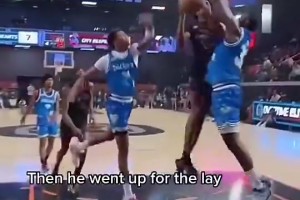 阿門這身體天賦也太炸裂了！要是能有籃子就相當完美了！