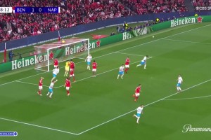 【集錦】歐冠-里奧斯傳射巴列羅腳后跟破門 本菲卡2-0那不勒斯