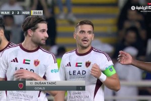 利雅得勝利2-2遭阿布扎比統(tǒng)一扳平！塔迪奇主罰點球破門！